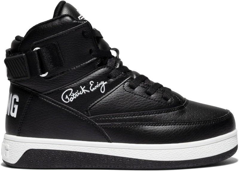 Ewing Store Patrick Athletics Kids Grade-School 33 HI Rebound Black/White 3RBE001-113 - Image 1